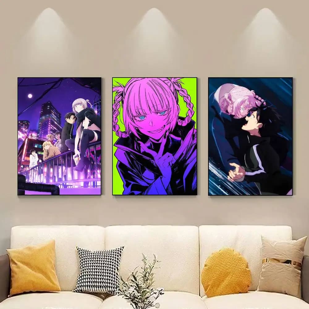 C-Call of Night Nanakusa Nazuna Poster HD Self Adhesive Waterproof Wall Art Ideal for Home Office Dorm Gift