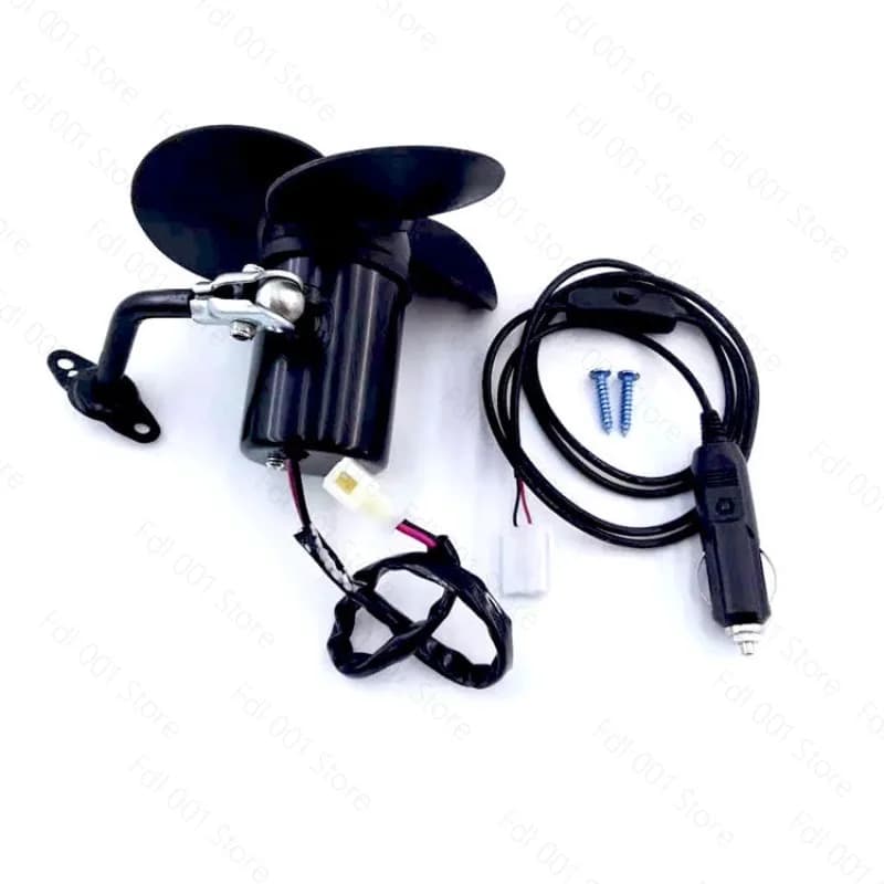 bus 5-inch silicone driver small fan truck bus car fan 24V/12V