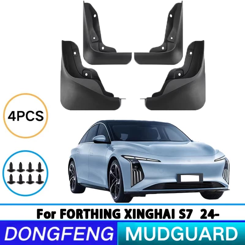 For Dongfeng Wind Planet Sea Forthing Xinghai S7 2024 Fender Splash Protector Front and Rear Tire Fender Auto Parts