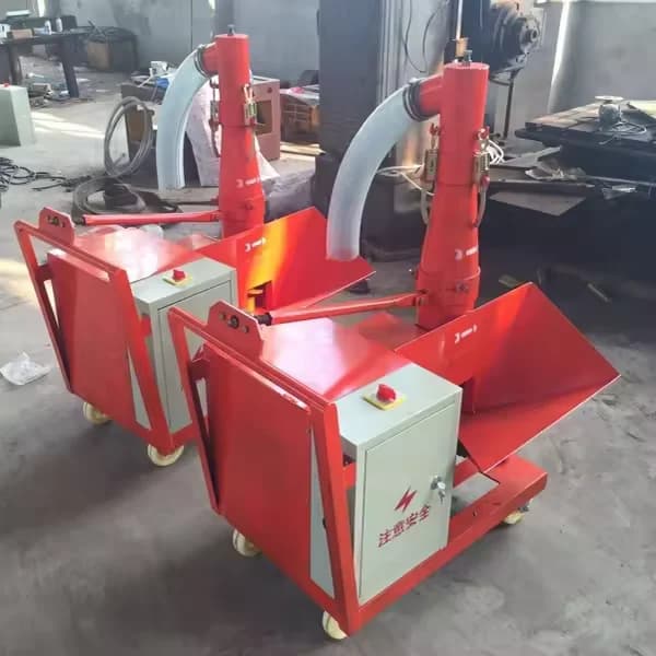 Secondary Grouting Constructional Column Concrete Feeder Pump Machine Electric 6m/h Capacity 11KW Motor High Efficiency 8M