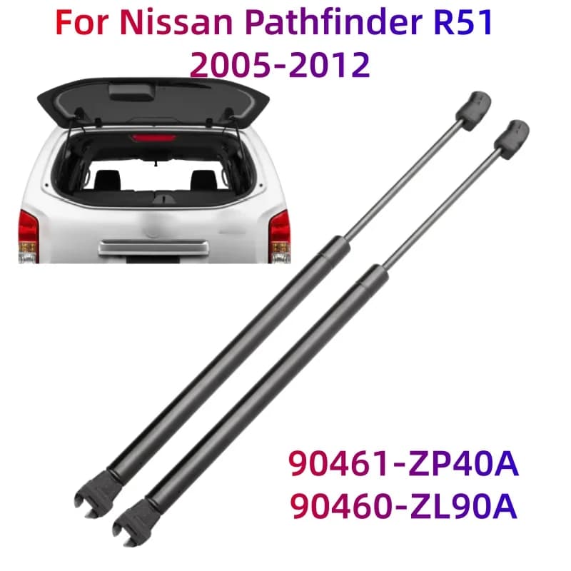 Rear Trunk Window Glass Gas Strut Lift Support Rod Damper Accessories For Nissan Pathfinder R51 2005-2012 90461ZP40A 90460ZL90A