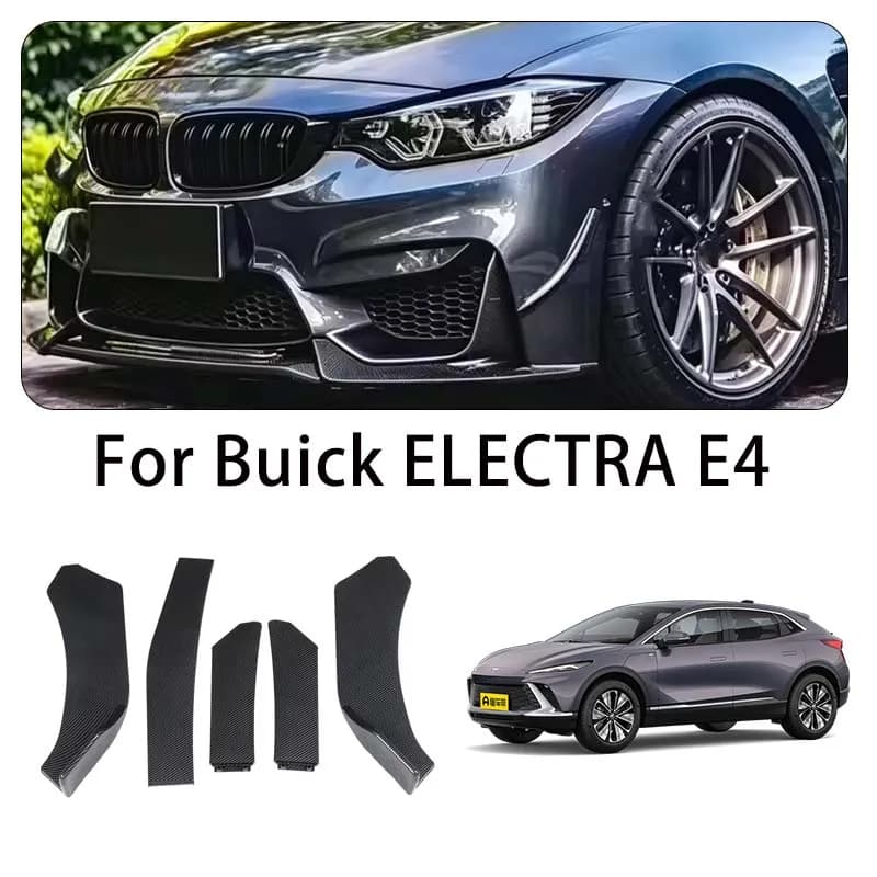 5-Segment Adjustable Front Bumper Lip Splitter Body Kit For Buick ELECTRA E4 body kits