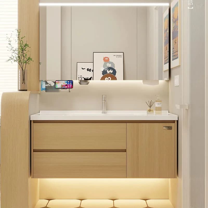 Decorations Wooden Bathroom Cabinet Display Organizer Storage Corner Cupboard Drawers Partitions Archivadores Trendy Furniture