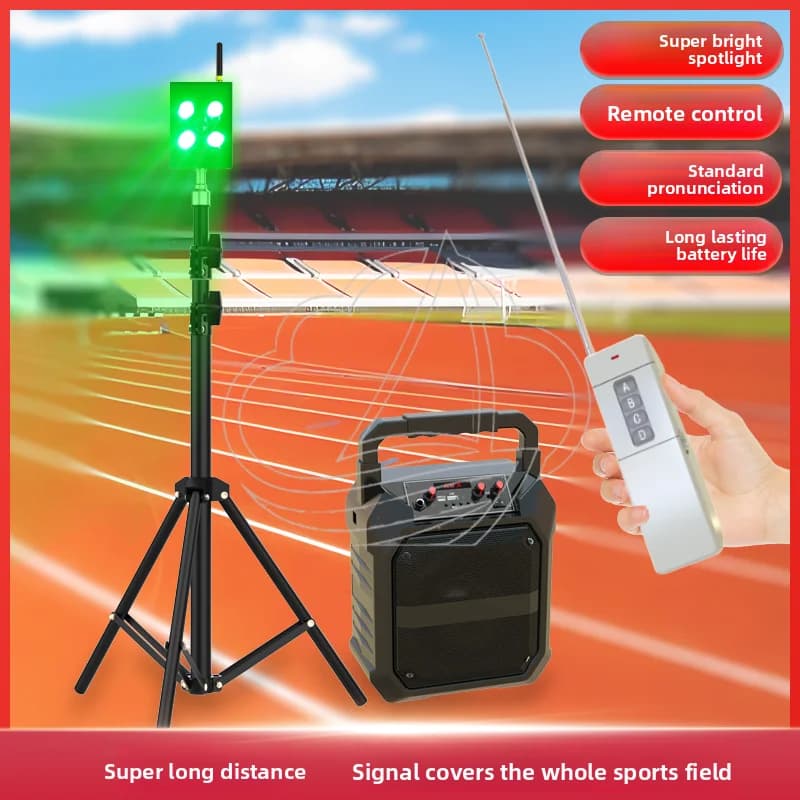Electronic Track and Field Starter, Professional Starting Device for Athletics Competition & Race