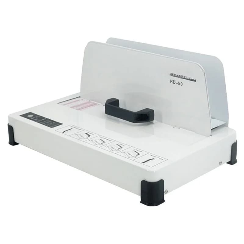 RD-50 Hot Melt Binding Machine Wireless Tender Financial Certificate A4 Book Envelope Automatic Adhesive Machine