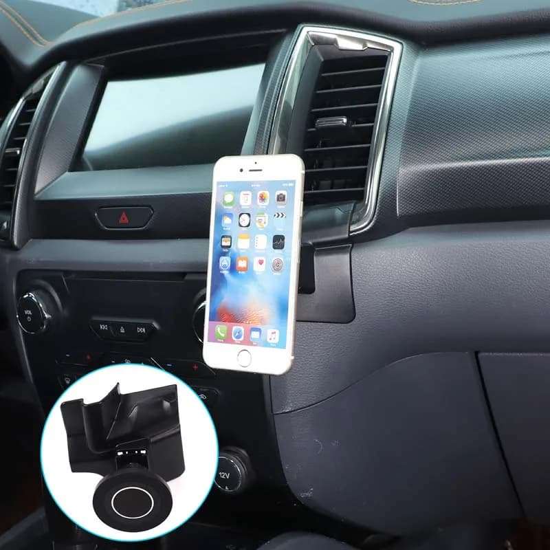 Car Phone Holder Magnetic Mount Holder Telephone Holder Gravity Stand Phone Mount Car Accessories For Ford Ranger 2015-2021