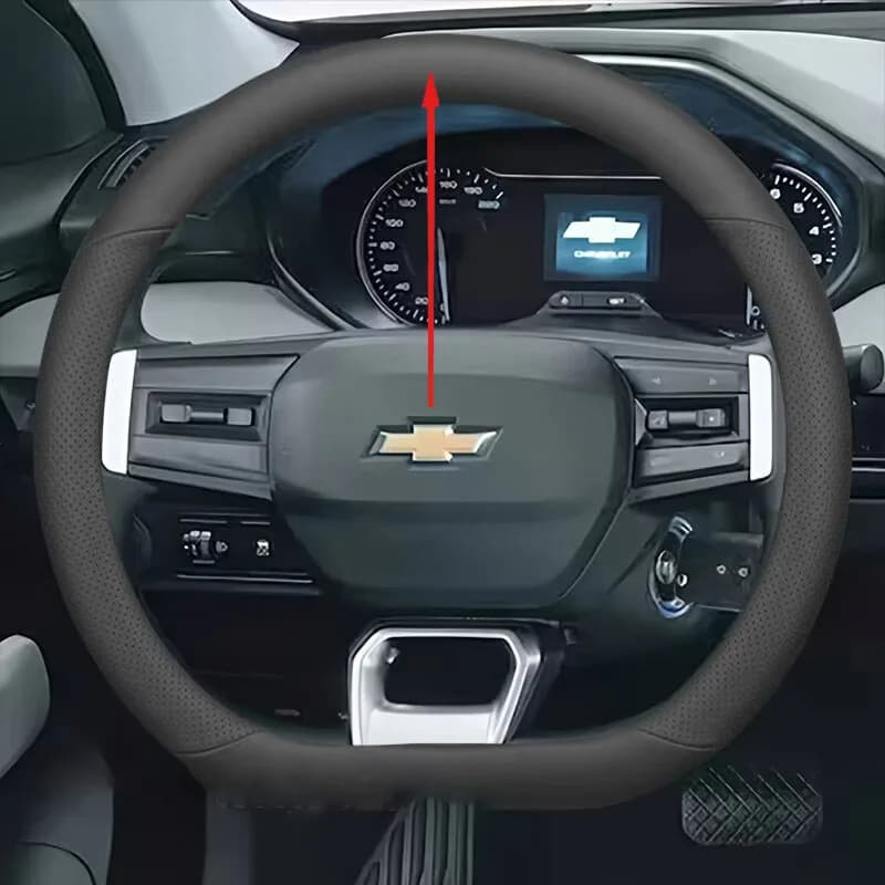 Car Steering-Wheels Cover 38cm 15in Leather For Chevrolet Cruze Malibu Sail Spark Captiva Equinox Trax/Tracker AVEO Lova Camaro