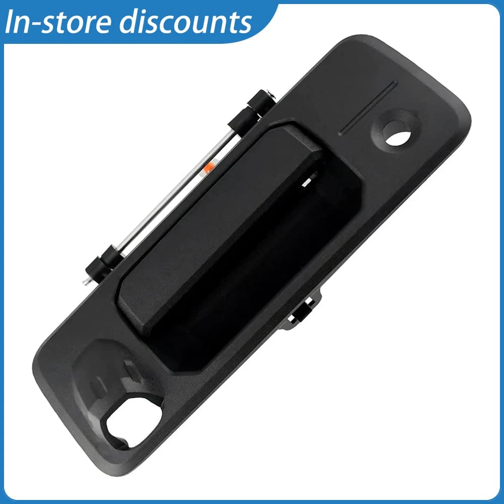 Gledewen Tailgate Latch Handle with Camera Hole for Toyota Tundra 2014-2021 & Tacoma 2016-2021, OEM Replacement 69090-0C090