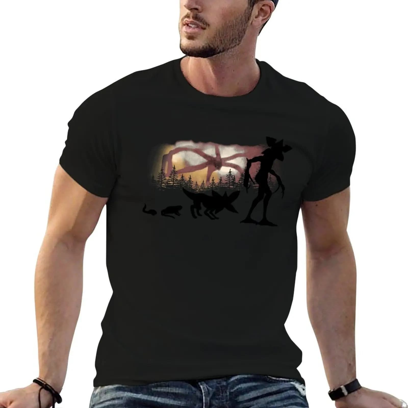 Demogorgon Evolution T-Shirt t shirts for man graphic vintage man t shirt luxury T-Shirt