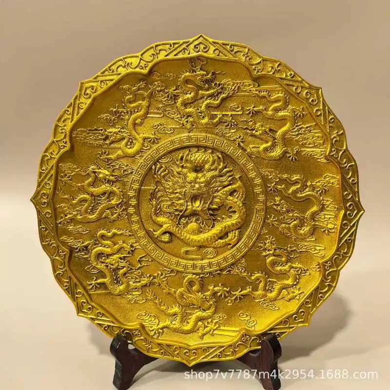Brass Craft Kowloon Tray Home Living Room Decorative Ornament