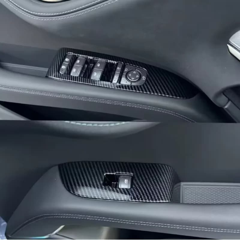 LHD RHD For BYD Sealion  07 EV 2024 2025 Interior Accessories Window Switch Panel Frame Cover Trim Interior Stickers