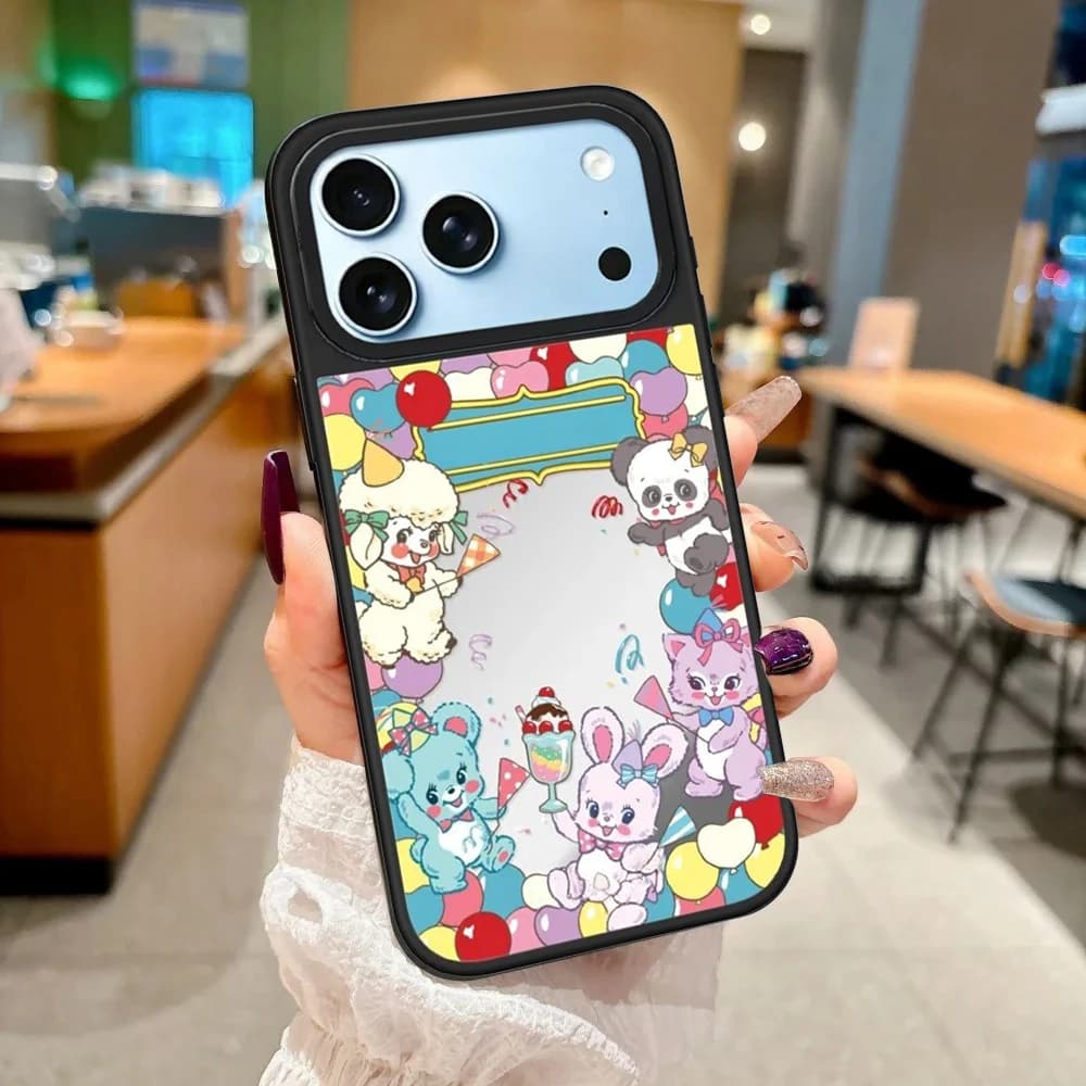 6082444 Mirror Surface Magnetic Case: Compatible with IPhone 18 17 16 15 14 13 Pro Max 18Pro