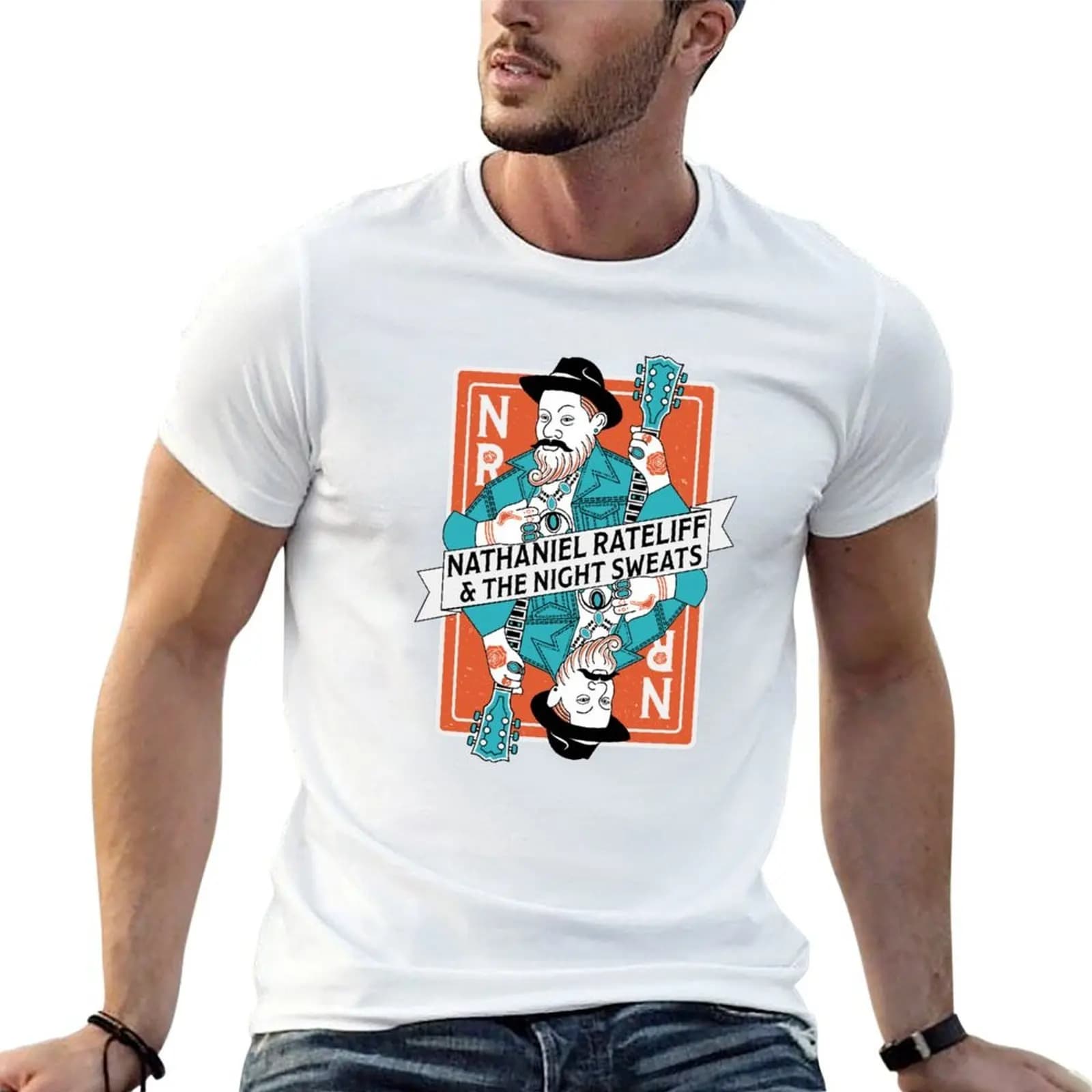 Nathaniel Rateliff T-Shirt cheap stuff boys animal print shirts graphic tee men
