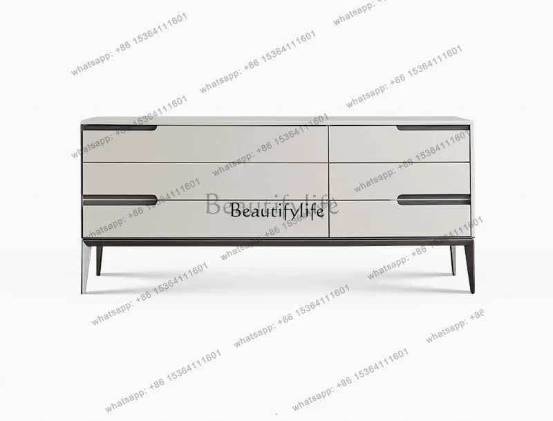 FGMinimalist storage tea and wine cabinet Modern industrial restaurant side cabinet