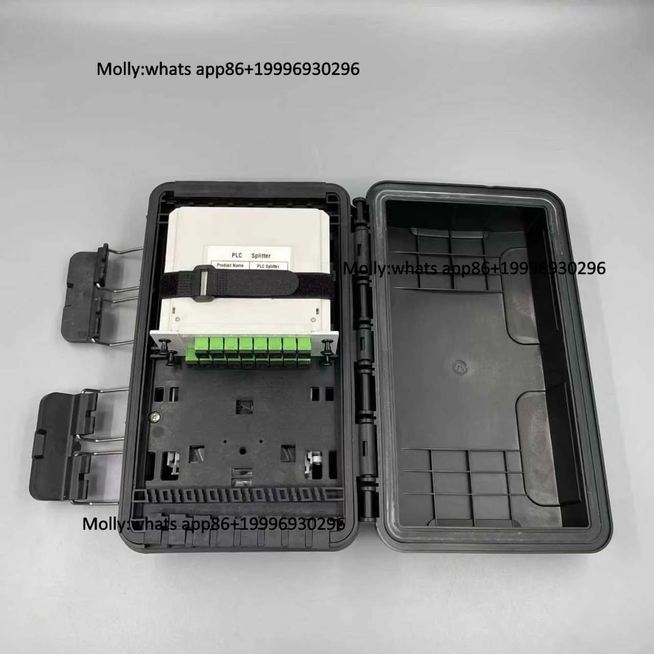Factory Supply FTTH Fiber Optic Distribution Box 16 Port PLC Splitter Pre-installed POE/GSM/SDK/GPRS Indoor/Outdoor Use 4-Year