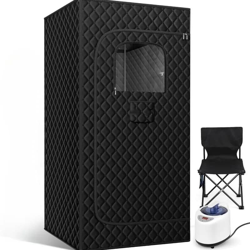 Steam box Household bracket Portable full body sauna fumigator Steam sauna box