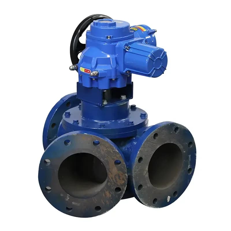 Industrial-grade Electric Ball Shunt Valve with Reliable Sealing and Flexible Reversing Function