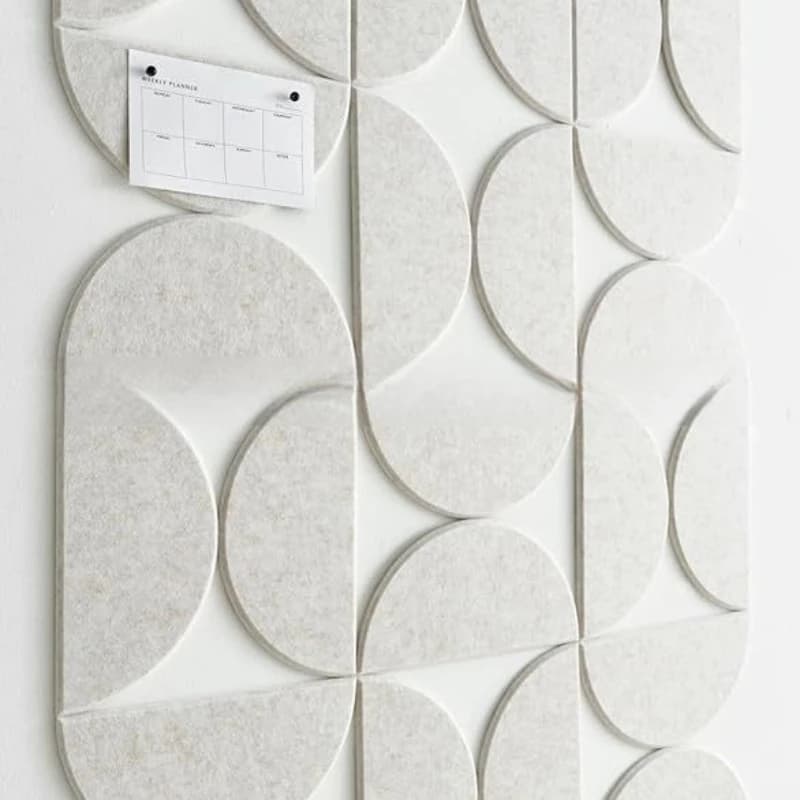 Polyester Fiber Sound Absorbing Board Felt Panel Noise Reduction Sound Insulation Wall Board For Office Home Interior Decoration