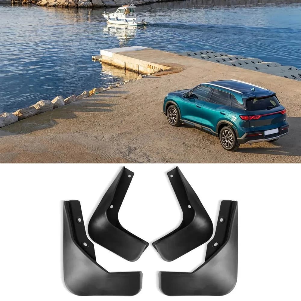 For BYD Atto 2 Car Mudguard Protector Auto Fender Styling Front And Rear Wheel Splash Guards Wing Accessories 4pcs 2025 2026
