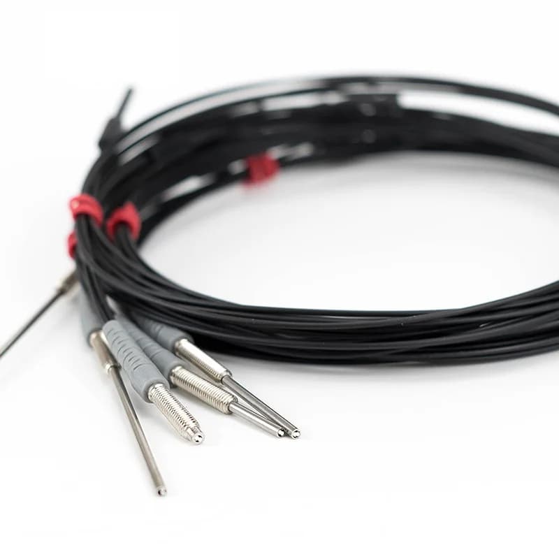 LSD-RS310 Elbow Diffuse Reflection Fiber Sensor Head with Screw Mount M3