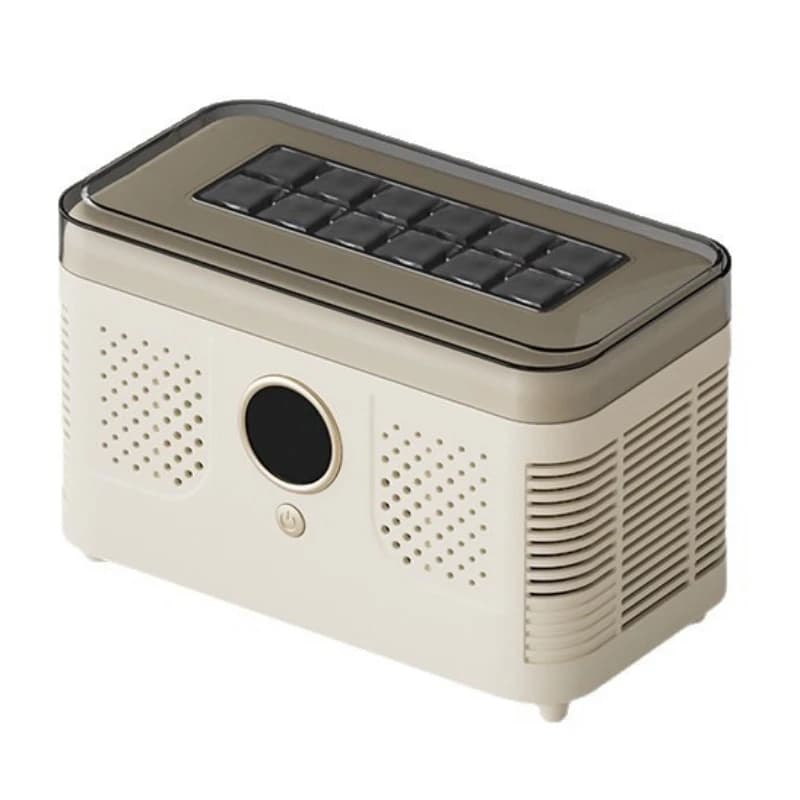 Desktop small ice machine, mini portable, home dormitory office, automatic ice box