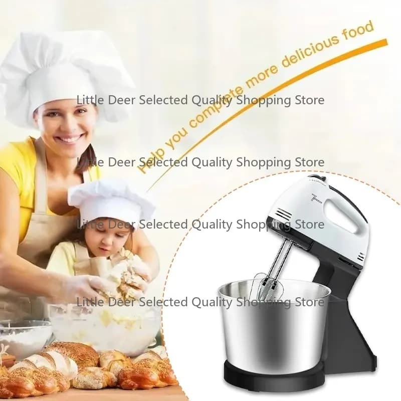 Plastic Cake Tools Stand Mixer Egg Beater Adjustable Reusable Vertical and Convenient