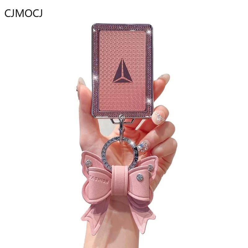 Premium Zinc Alloy Card Key Cover Case for Changan Deepal S05 (2024-2026) - Protective NFC Key Fob Shell Keybag Keychain