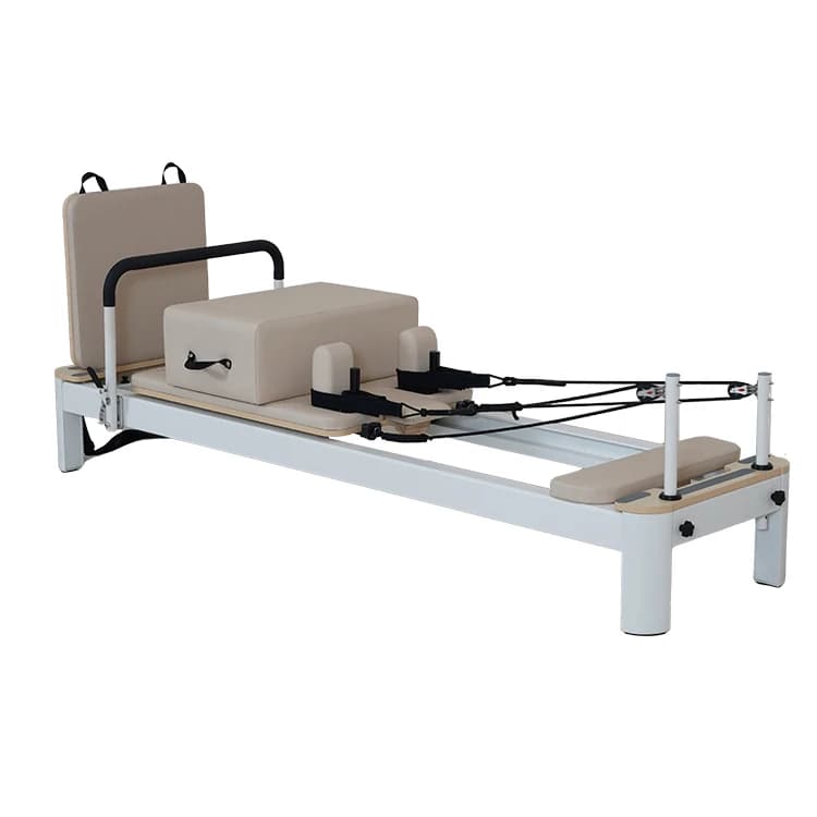 Wavar Manufacturer Aluminum Beige Reformers Machine Pilates Core Bed Pilates Equipment for Studio