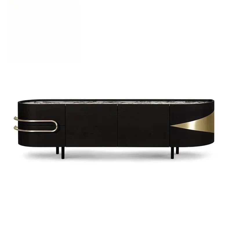 high quality Modern Tv Stands Black Side Storage Living Room Furniture Tv We Media Cinet