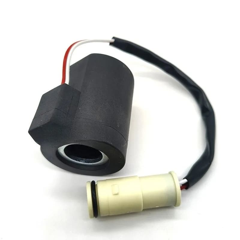 1PC Suitable for Volvo Excavator 140 210 240 290 360B Pilot Solenoid Valve Coil Valve Core Hole 20mm Height 59mm