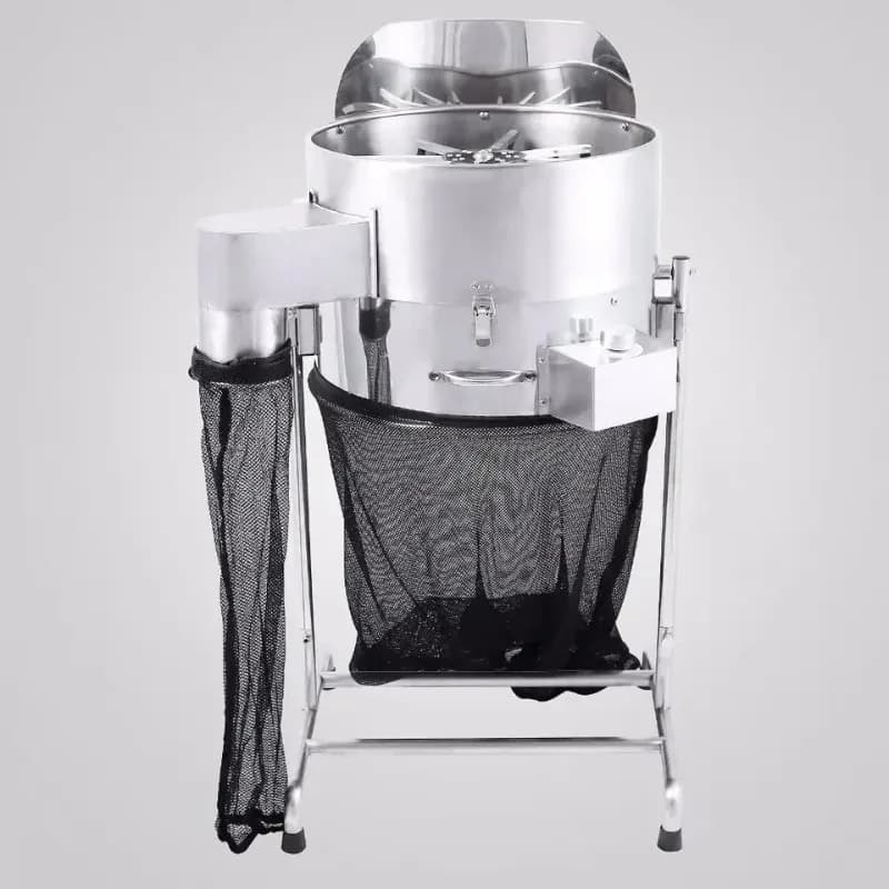 Triple Stainless Steel Electric Blades Pro 18" Electric Hydroponic Trimmer Trim Leaf Bud Bowl Trimmer