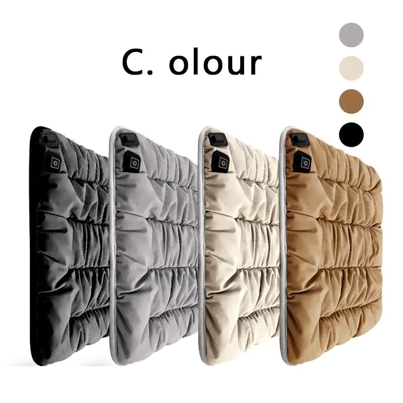 Car Heated Seat Cushion, Graphene Core Heating, 5-Second High-Energy Rapid Heating, Home Warm Massage Seat Cushion