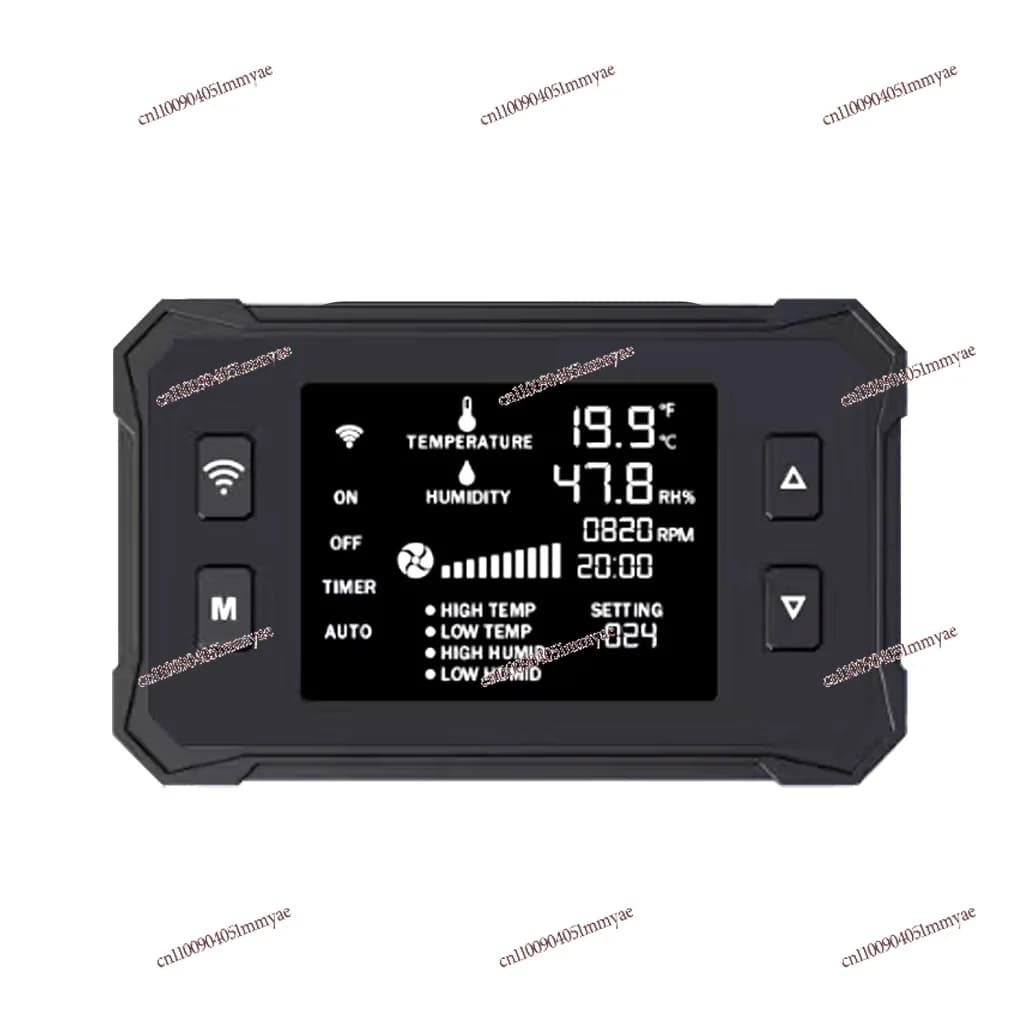 Fresh Air System Fan Controller Switch APP Mobile Phone WIFI Gear Intelligent Control High Pressure Exhaust