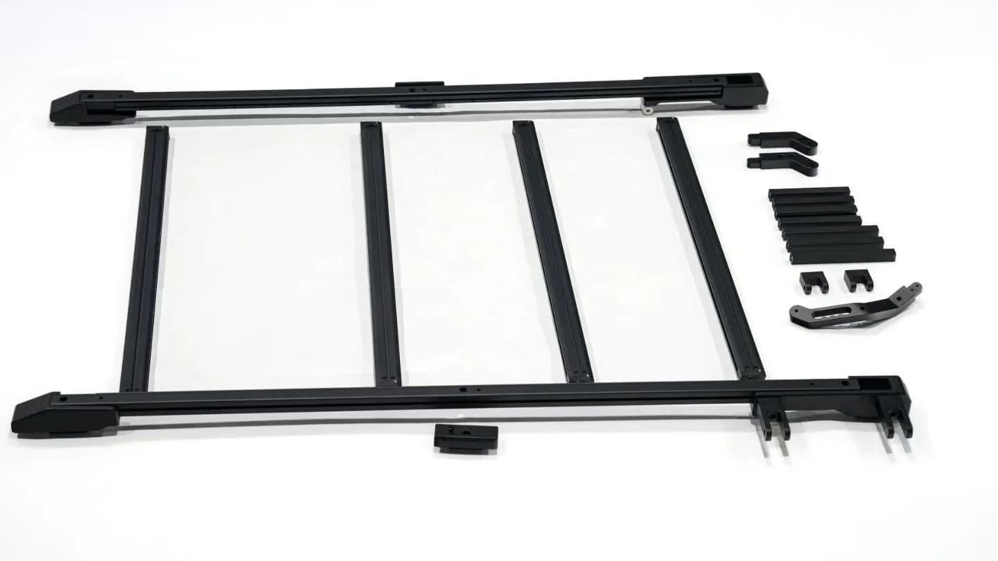Aluminum Alloy Flat Roof Rack Platform for G-Class W463 W464 G63 G500 G-Wagon Offroad Luggage Carrier Cargo Basket