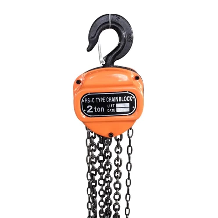0.5Ton 1Ton Manual Chain Hoist Hand Lifting Chain Pulley Block Chain Block