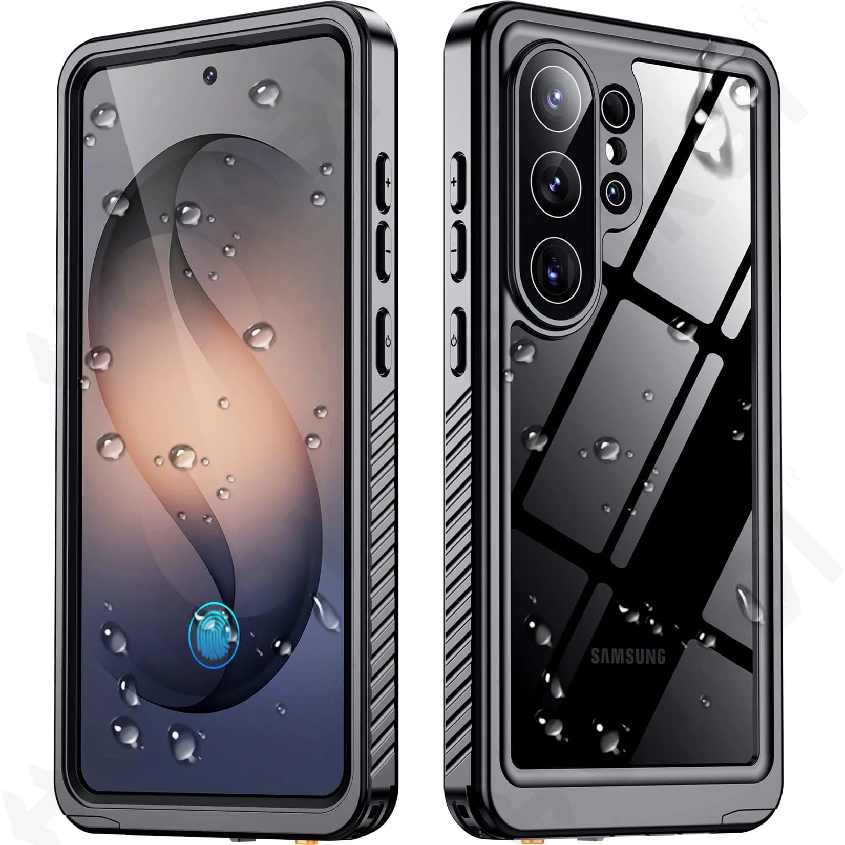 IP68 Shellbox Waterproof Case For Samsung Galaxy S26 S25 FE Ultra S24 S23 A17 A56 A36 Metal Aluminum Swimming Phone Luxury Cover