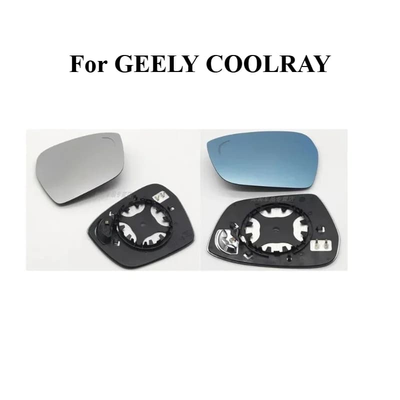 Geely Coolray Rearview Mirror Lens With Bland Area Monitoring SX11 Side Mirror Blue and White Lens