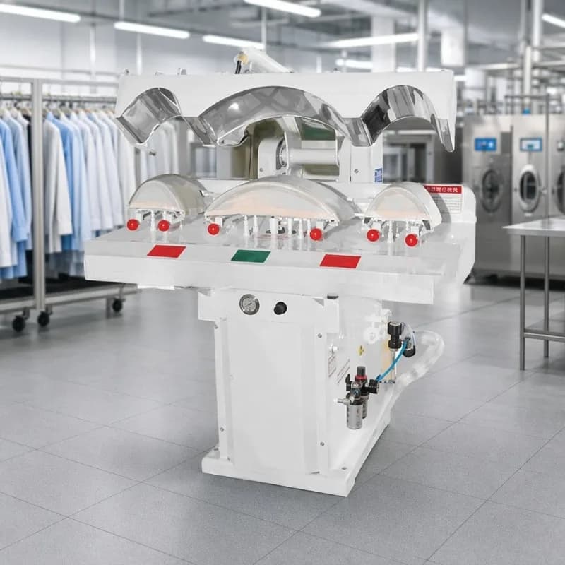 Whole ironing and drying, leader clip machine, universal clip machine, whole ironing equipment