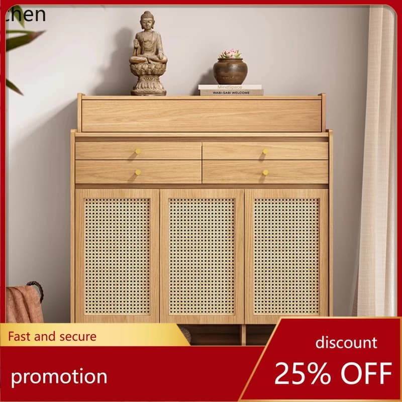 CZ solid wood household shrine new Chinese living room incense table economical shrine tribute table