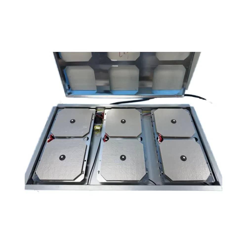 Invisible Induction Cooktop Six Stoves Hidden  Under Granite Marble Countertop Built in Type  6 Burners