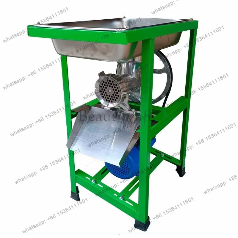 FG X3 Multifunctional Electric Commercial Household Automatic Meat Grinder Small Ciba Rice Cake Machine Dry and Wet Chili Sausag