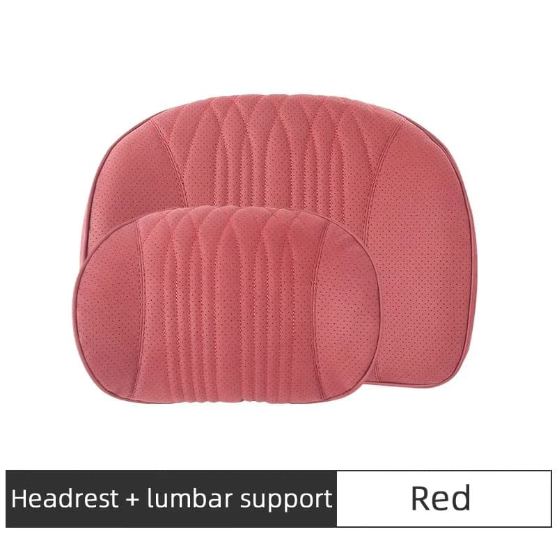 Car Headrest Neck Pillow Seat Lumbar Waist Support Backrest Cushion For Mercedes Benz C E Class W205 W206 W212 W213 W214 W221