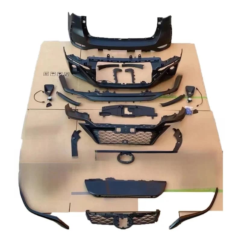 Factory Hot Sale High Quality Facelift Body Kit Front Bumper Grille Set Fortuner -
