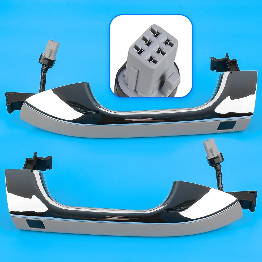 Front Outside Door Handle Fit for Kia Sportage 2017-2021 Left Right 82651-D9710 Exterior Door Pull