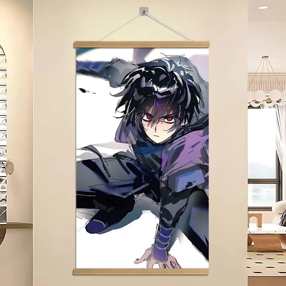 Scissor Seven Ci Ke Wu Liu Qi Anime Poster Wall Art Vertical Scroll for Bedroom Apartment Room Decoration Fan Gift