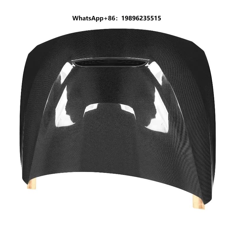 100% Dry Carbon Fiber Front Hood Cover GTS Style for M3 F80 M4 F82 F83 2013-2019 Car Front Bonnet Hood Replacement
