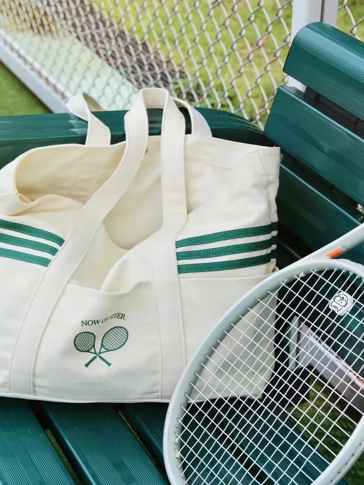 Tennis bag Large capacity portable tennis racket storage bag One shoulder
