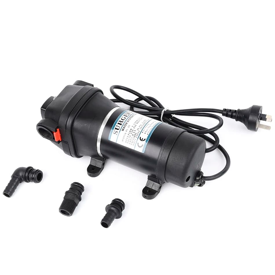 【Hot】FL-32 110v/220v Ac Water Pump Self-priming Diaphragm Pump Mini Submersible Pump Automatic Pressure Switch 20m Lift