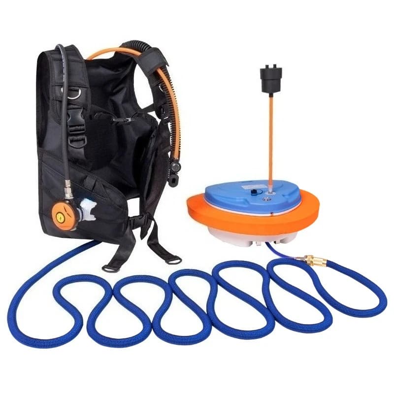Portable Electric Underwater Breathing Equipment for Diving Swimming Fishing Full Set Respirator