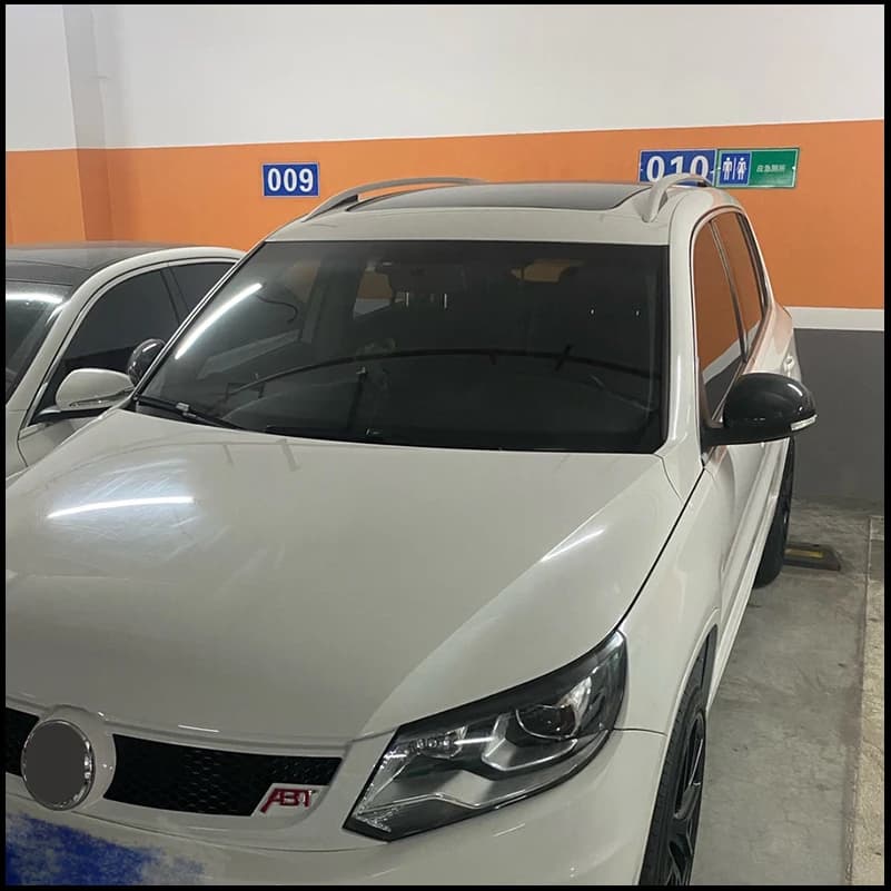 Car Styling For Volkswagen Tiguan 2008-2015 Rearview Mirror Cover Cap Replace Model Housing Auto Parts Accessories